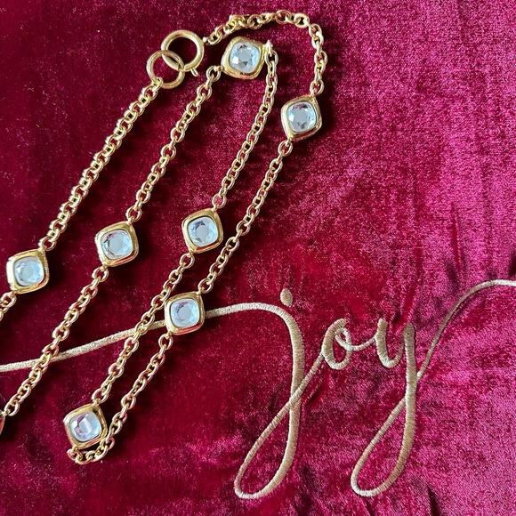 Chanel Vintage Quilted Crystal Sautoir - Picture 4 of 4